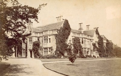 Hannington Hall, Wilts (m/w kuva) tekijältä English Photographer