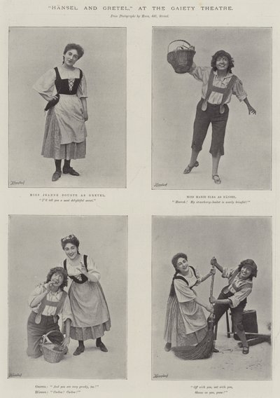 Hansel ja Kerttu, Gaiety-teatterissa tekijältä English Photographer