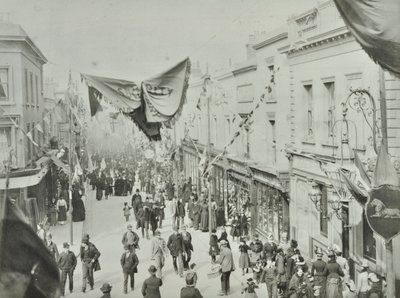 Hare Street: Woolwichin lautan avaaminen 1889 tekijältä English Photographer
