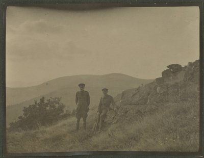 Harold Roper Robinson ja William Lawrence Bragg, Vosges, syksy 1915 tekijältä English Photographer