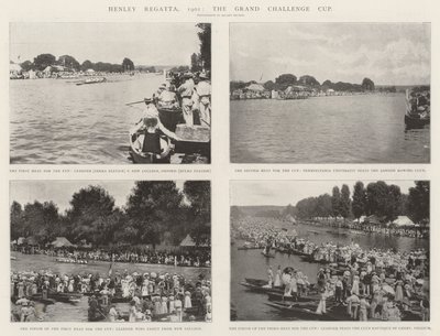 Henley Regatta, 1901, Grand Challenge Cup tekijältä English Photographer
