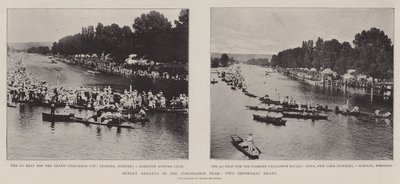 Henley Regatta kruunausvuonna, kaksi tärkeää alkua tekijältä English Photographer