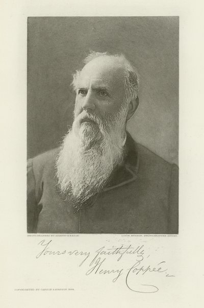Henry Coppee (mustavalkoinen valokuva) tekijältä English Photographer