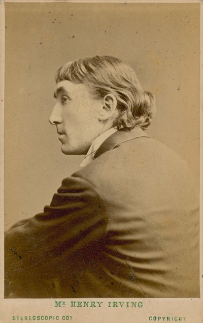 Henry Irving, näyttelijä tekijältä English Photographer