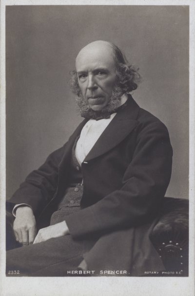 Herbert Spencer (s/w-kuva) tekijältä English Photographer