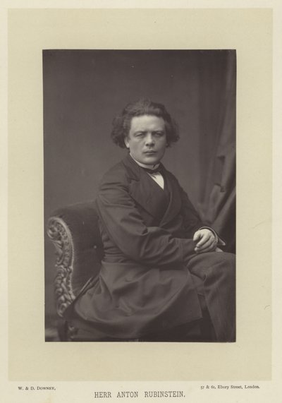 Herra Anton Rubinstein tekijältä English Photographer