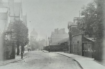 Highgate Archway: läntinen lähestymistapa, 1896 tekijältä English Photographer