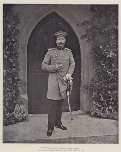Hänen keisarillinen majesteettinsa Wilhelm II, Saksan keisari tekijältä English Photographer