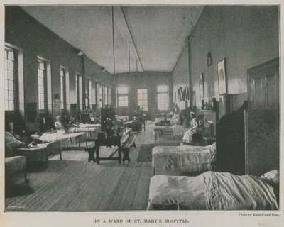 St Marys Hospitalin osastolla Lontoossa tekijältä English Photographer
