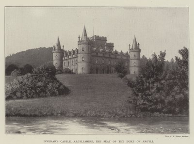 Inverarayn linna, Argyllshire, Argyllin herttuan kotipaikka tekijältä English Photographer