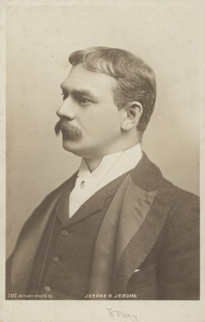 Jerome K Jerome (1859-1927), englantilainen kirjailija tekijältä English Photographer