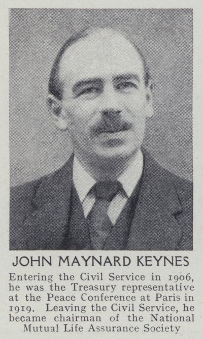 John Maynard Keynes (m/v kuva) tekijältä English Photographer