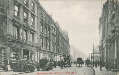 Kensington High Street näyttää lännestä tekijältä English Photographer