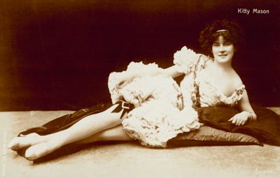 Kitty Mason, englantilainen tanssija ja näyttelijä tekijältä English Photographer