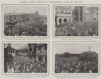 Ladysmith helpottunut, iloitsee Pietermaritzburgissa, Durbanissa ja Kapkaupungissa tekijältä English Photographer