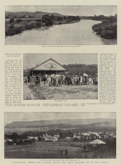 Ladysmith, jossa buurit ovat päättäneet Sir George Whiten tekijältä English Photographer