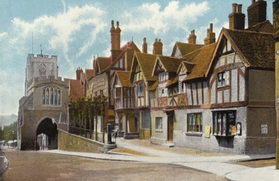 Leycester Hospital ja Westgate, Warwick tekijältä English Photographer