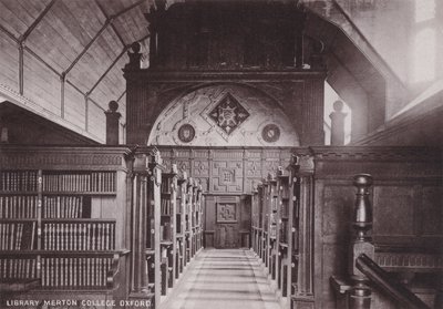 Merton College Oxfordin kirjasto tekijältä English Photographer