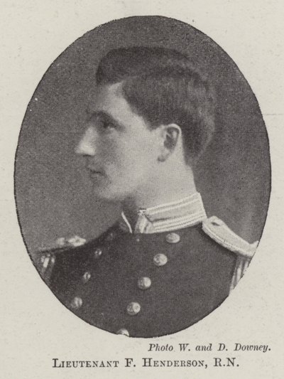 Luutnantti F Henderson, RN tekijältä English Photographer
