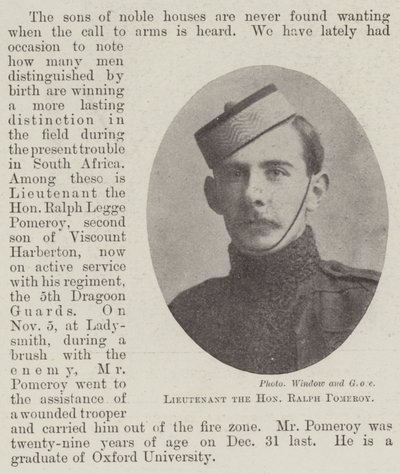 Luutnantti Ralph Pomeroy tekijältä English Photographer