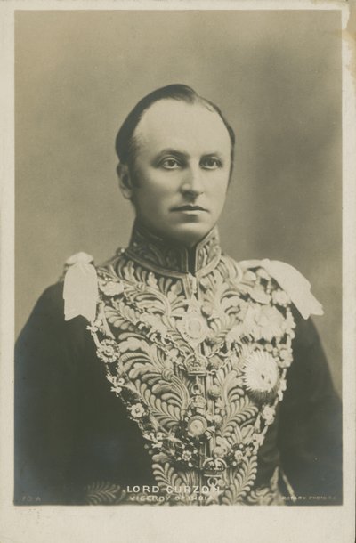 Lord Curzon, Intian varakuningas (m/w kuva) tekijältä English Photographer