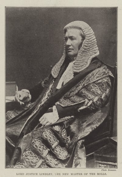 Lord Justice Lindley, uusi telojen mestari tekijältä English Photographer