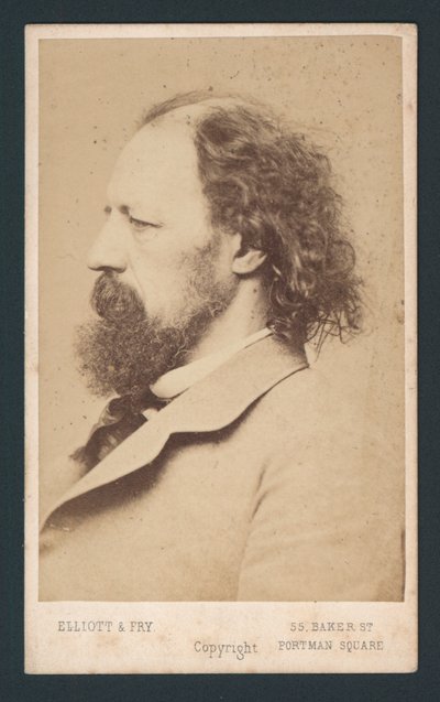 Lordi Tennyson, käyntikortti tekijältä English Photographer
