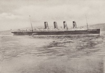 MSS "Mauretania" (m/w kuva) tekijältä English Photographer
