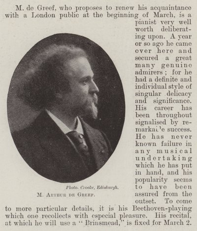 M Arthur de Greef tekijältä English Photographer