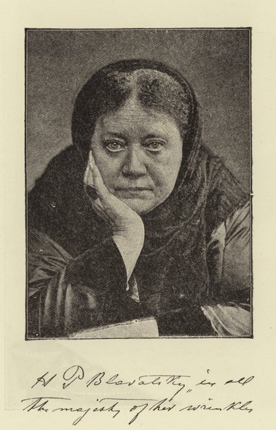 Rouva Blavatsky tekijältä English Photographer