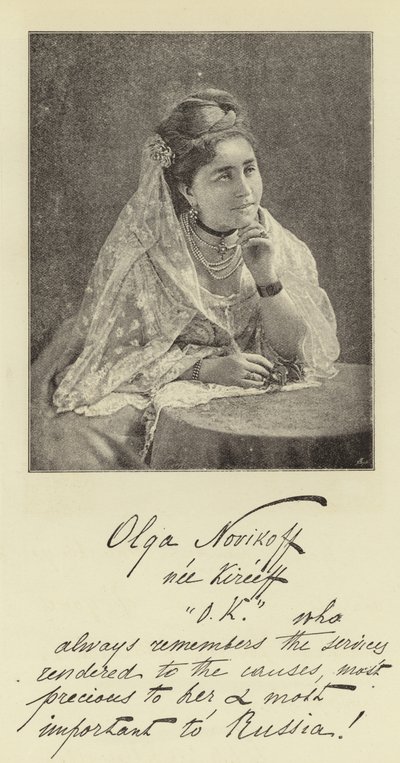 Rouva Olga Novikoff tekijältä English Photographer