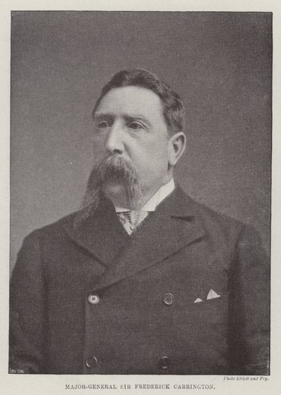 Kenraalimajuri Sir Frederick Carrington tekijältä English Photographer