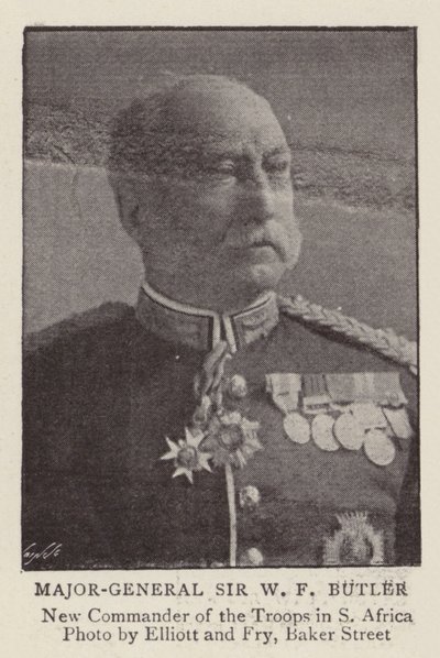 Kenraalimajuri Sir W F Butler tekijältä English Photographer