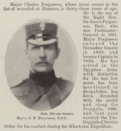 Majuri C. F. Fergusson, DSO tekijältä English Photographer