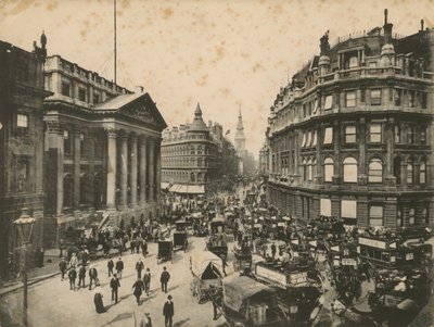 Mansion House, Queen Victoria Street ja Cheapside, Lontoo tekijältä English Photographer