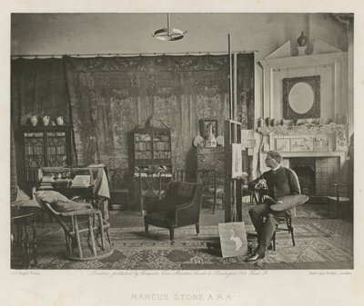Marcus Stone Melbury Road -studiossa tekijältä English Photographer