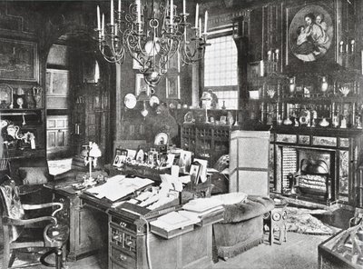 Marlborough House, Pall Mall, Westminster LB: Prince of Wales Study, 1895 tekijältä English Photographer