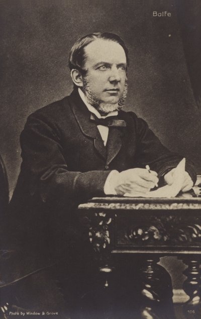 Michael William Balfe, irlantilainen säveltäjä (1808-1870) tekijältä English Photographer