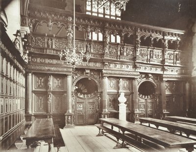 Middle Temple Hall, 1885 tekijältä English Photographer