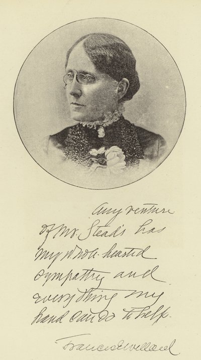 Neiti Frances E Willard tekijältä English Photographer