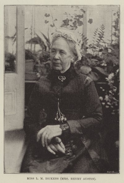 Neiti L M Dickens (rouva Henry Austin) tekijältä English Photographer