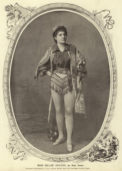 Miss Millie Hylton, Don Juanina tekijältä English Photographer