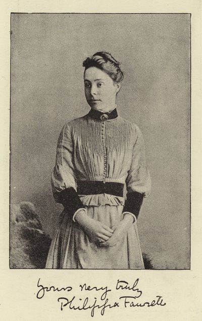 Neiti Philippa Fawcett tekijältä English Photographer