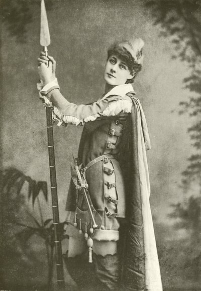 Miss Violet Vanbrugh Rosalindina (syväpaino) tekijältä English Photographer