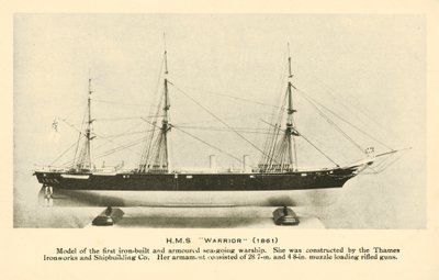 HMS Warriorin malli tekijältä English Photographer