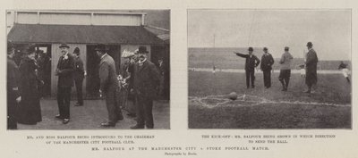 Herra Balfour Manchester City - Stoke -jalkapalloottelussa tekijältä English Photographer
