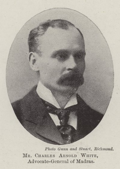 Charles Arnold White, Madrasin julkisasiamies tekijältä English Photographer
