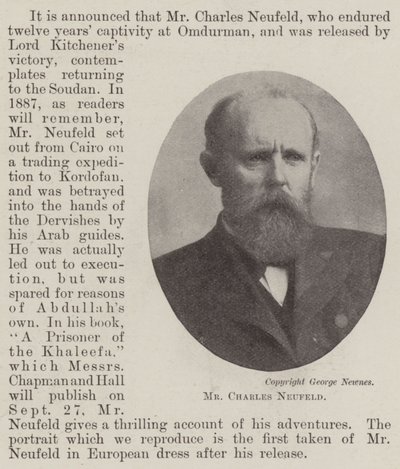 herra Charles Neufeld tekijältä English Photographer
