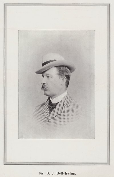 herra D J Bell-Irving tekijältä English Photographer