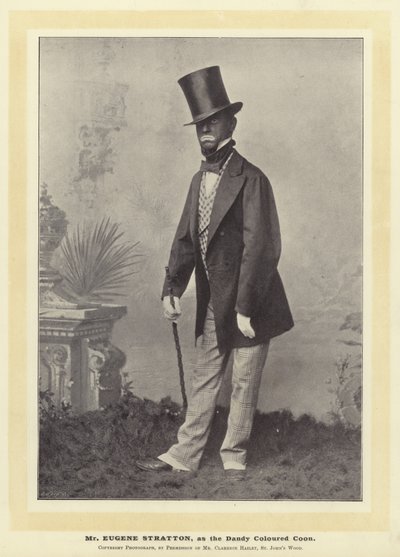 Herra Eugene Stratton Dandy Colored Coonina tekijältä English Photographer